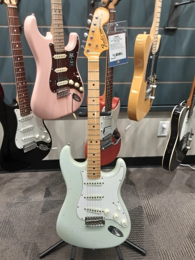 Fender Custom Shop 69 Journeyman Relic Stratocaster Aged Sonic Blue 5